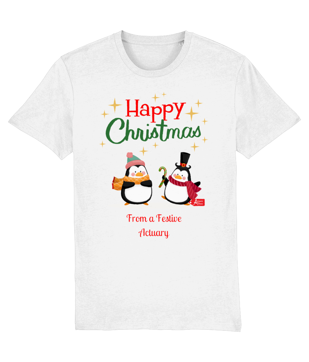Happy Christmas Festive Actuary T-Shirt
