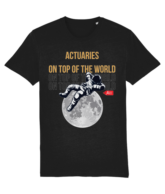 Actuaries On Top Of The World T-Shirt