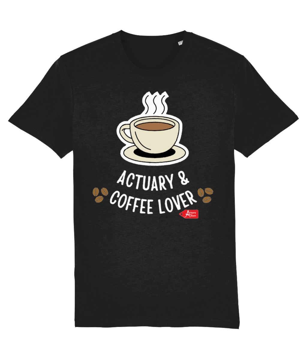Actuary and Coffee Lover T-Shirt