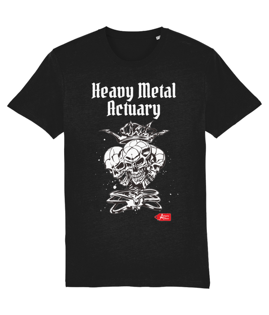 Heavy Metal Actuary Skull T-Shirt