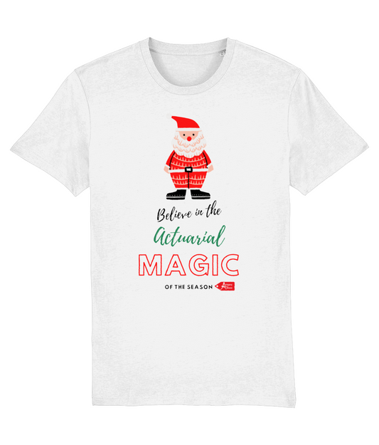 Believe In The Actuarial Magic Of The Season Christmas T-Shirt