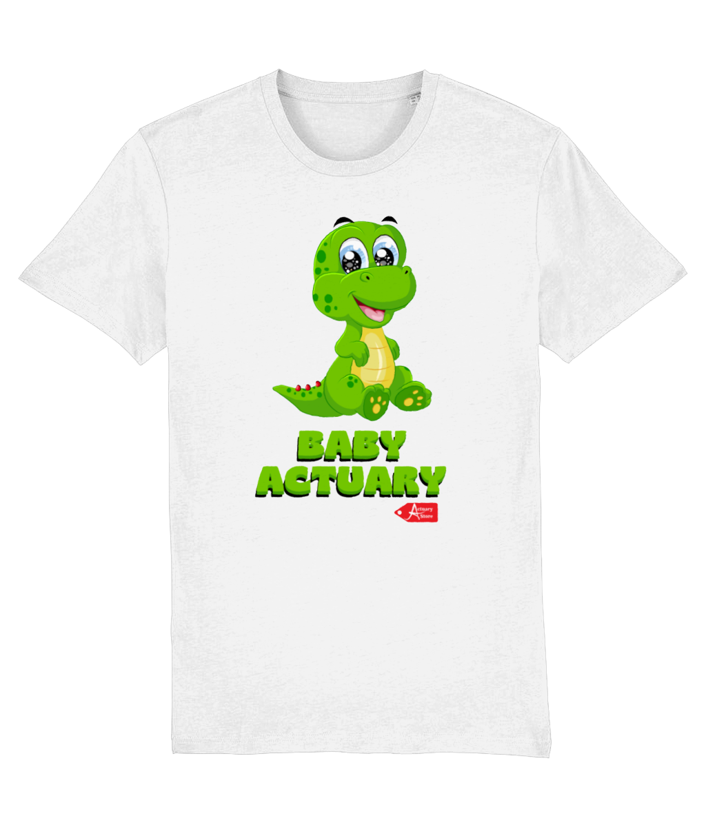 Green Baby Actuary Dinosaur T-Shirt