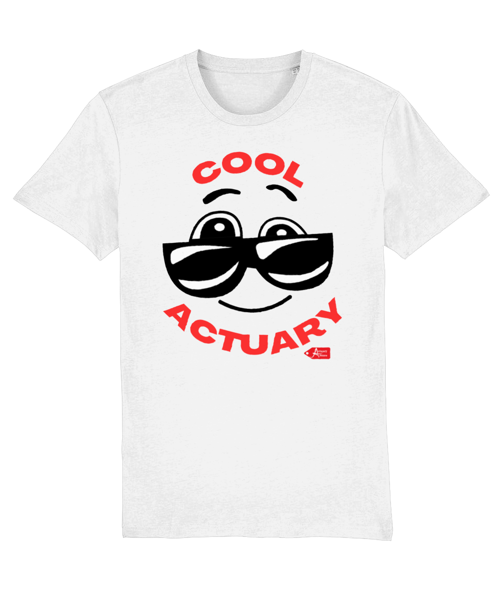 Cool Actuary Face T-Shirt