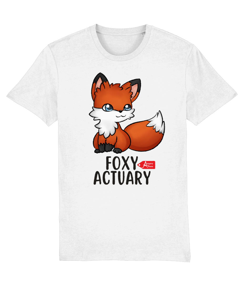 Foxy Actuary White T-Shirt