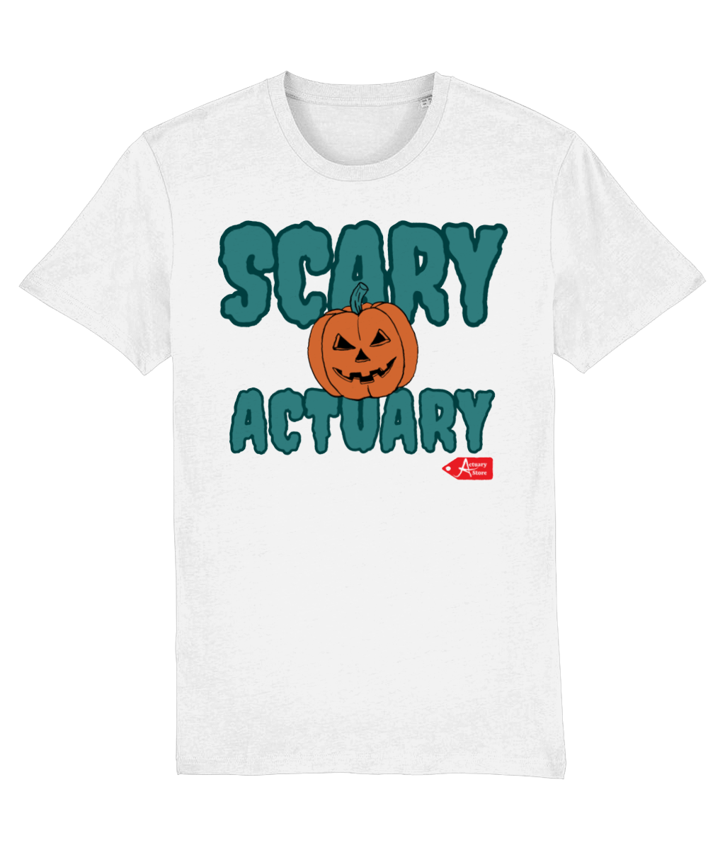 Scary Actuary Pumpkin Halloween T-shirt