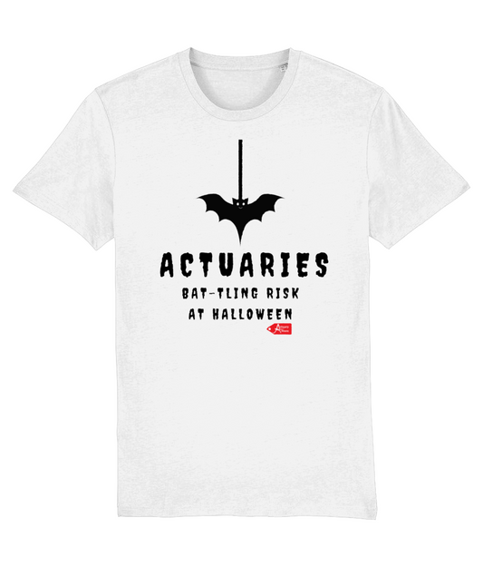 Actuaries Bat-tling Risk At Halloween T-Shirt