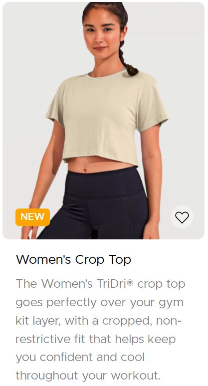 Women's White Crop Top Strong Actuary