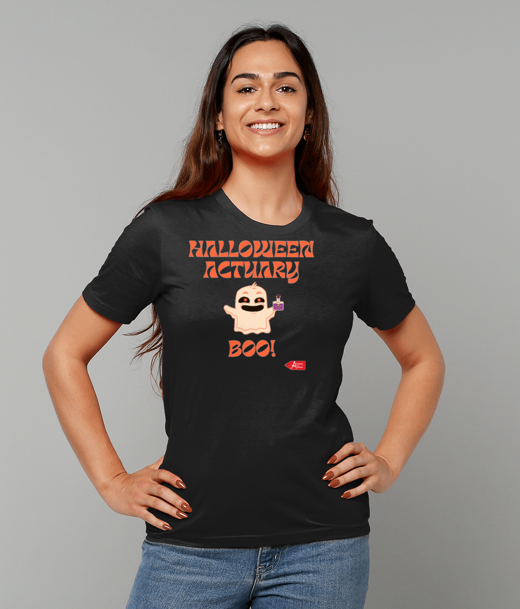 Halloween Actuary Boo Cute Ghost T Shirt