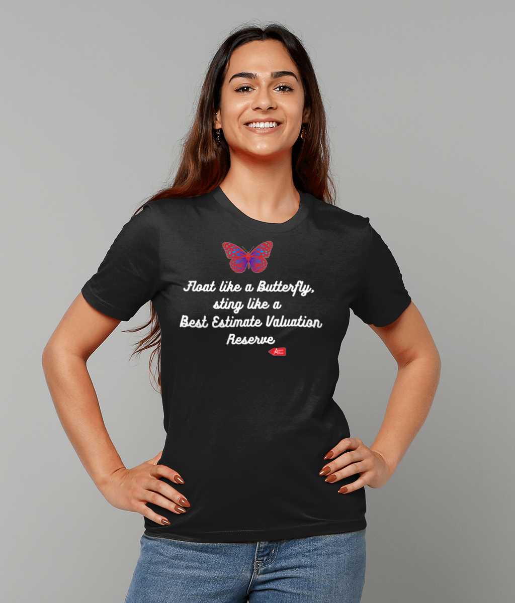 Float Like a Butterfly Quote T-shirt