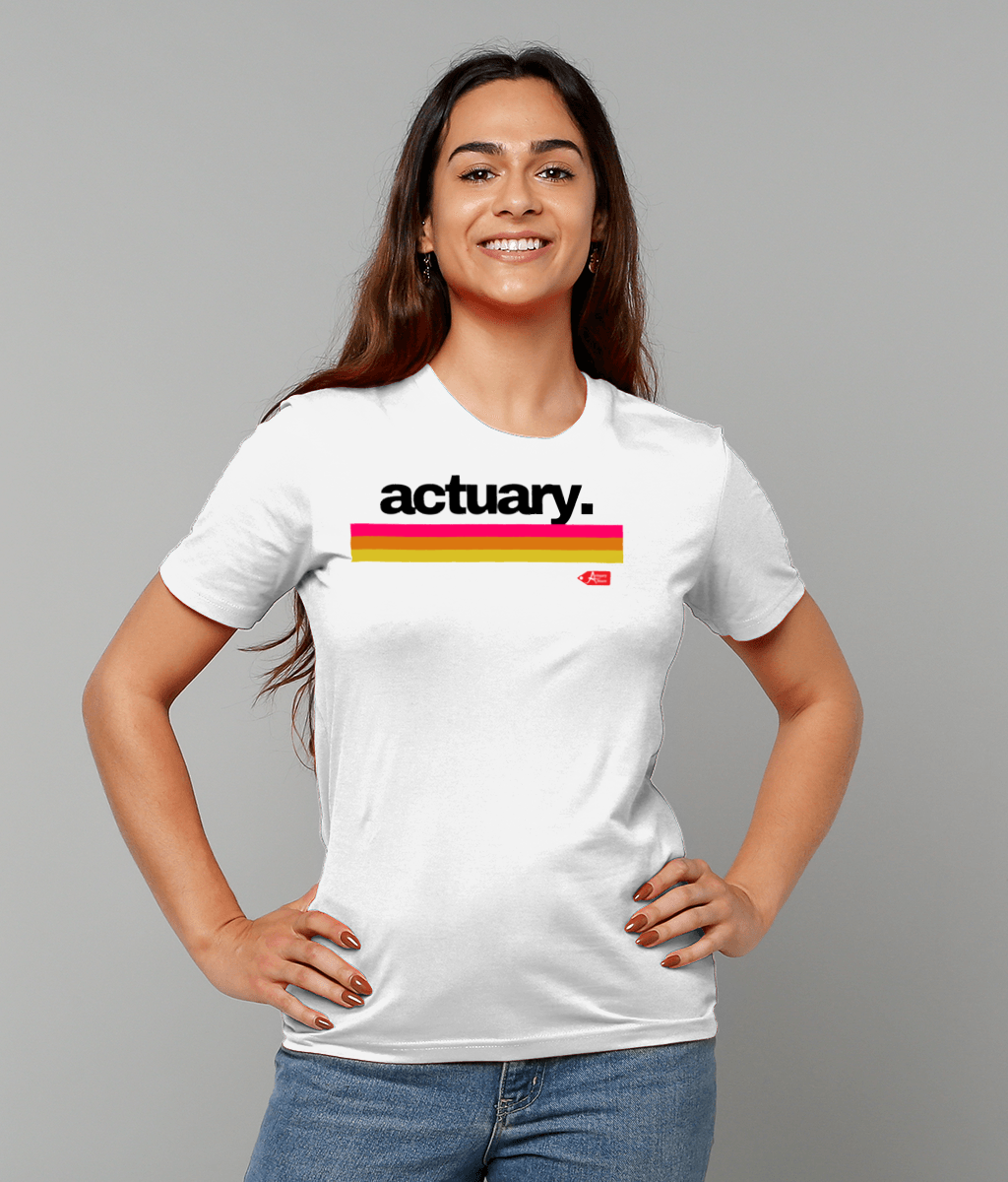 Actuary Simple Label T-Shirt