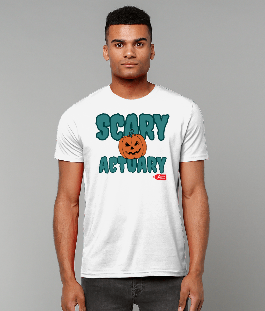 Scary Actuary Pumpkin Halloween T-shirt