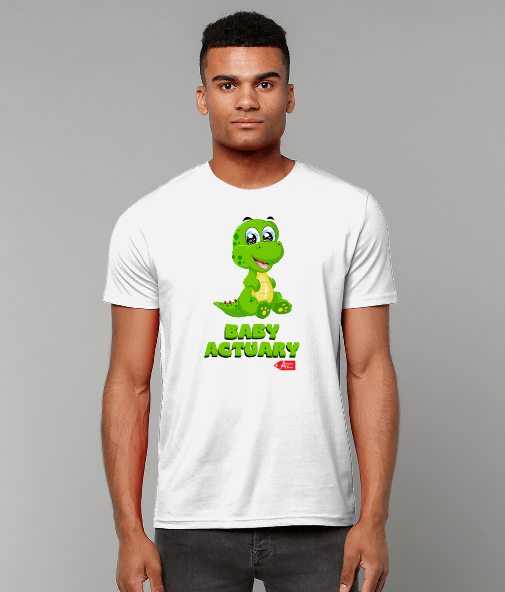 Green Baby Actuary Dinosaur T-Shirt