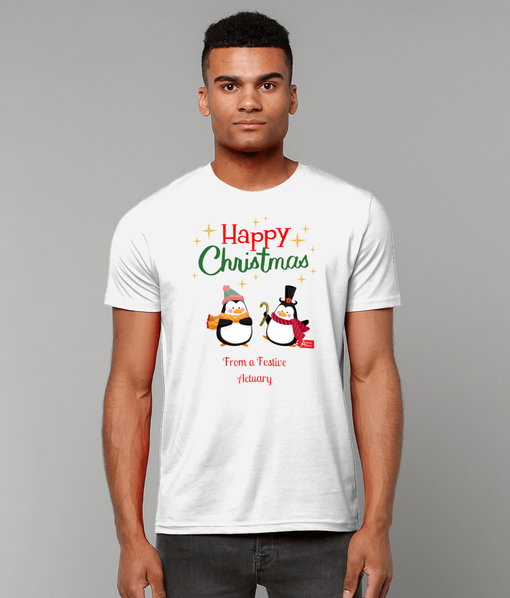 Happy Christmas Festive Actuary T-Shirt