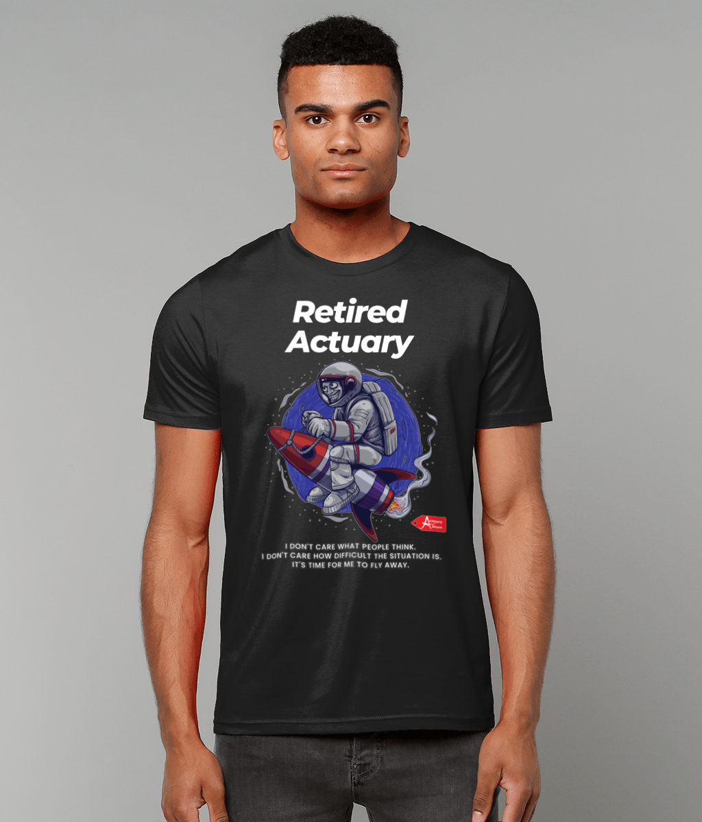 Retired Actuary Astronaut T-Shirt