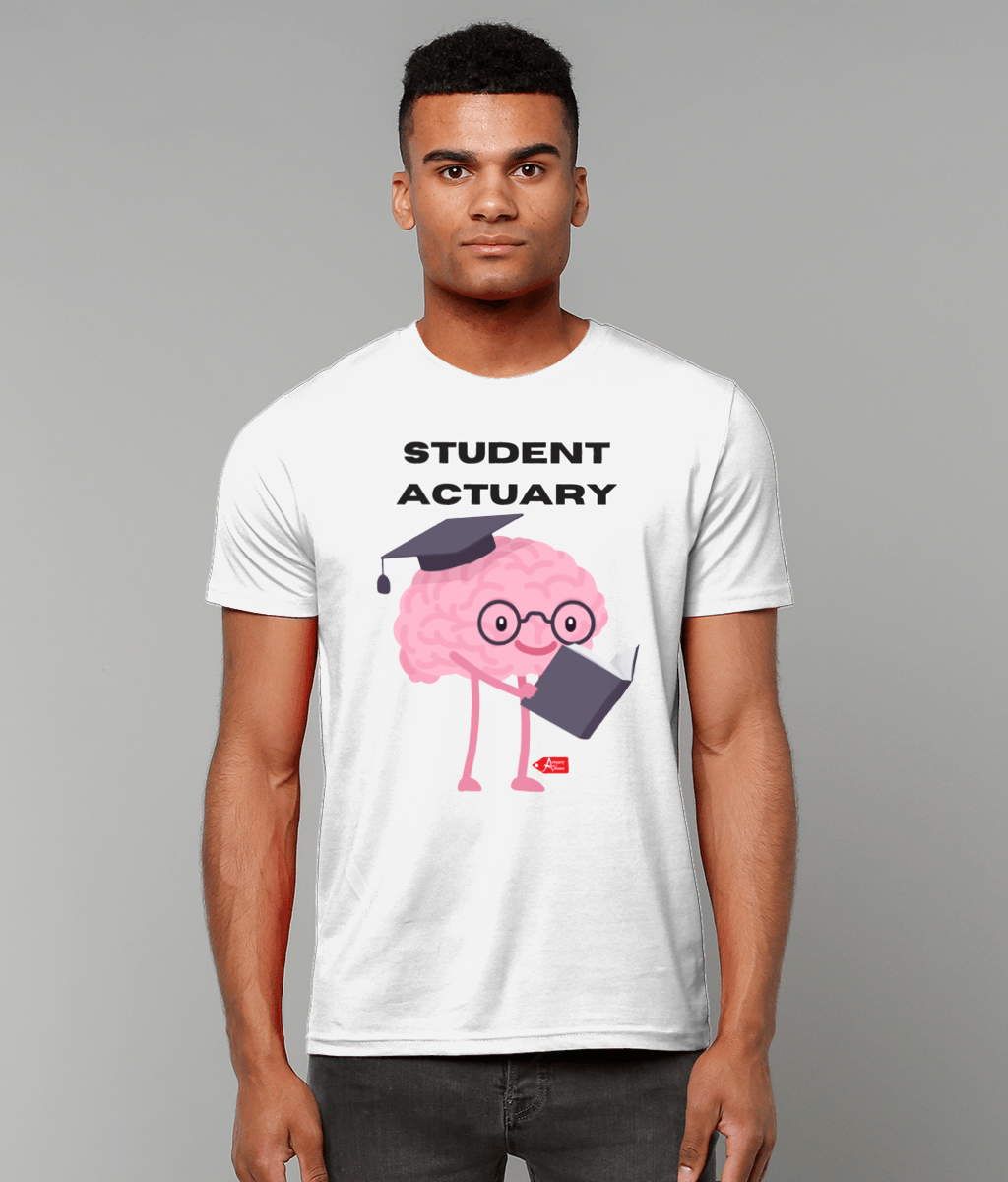 Student Actuary Brain T-Shirt