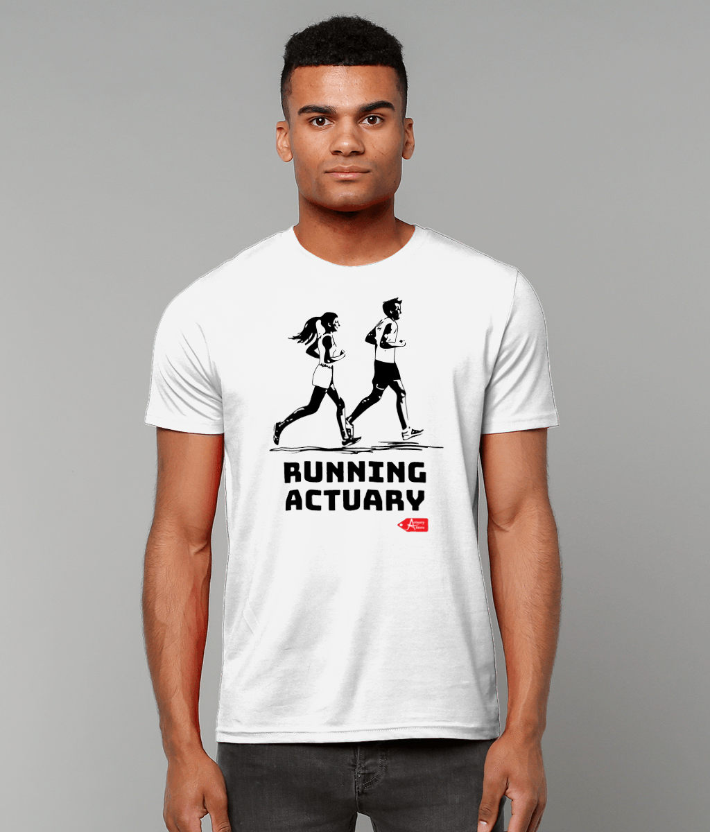 Running Actuary White T-Shirt