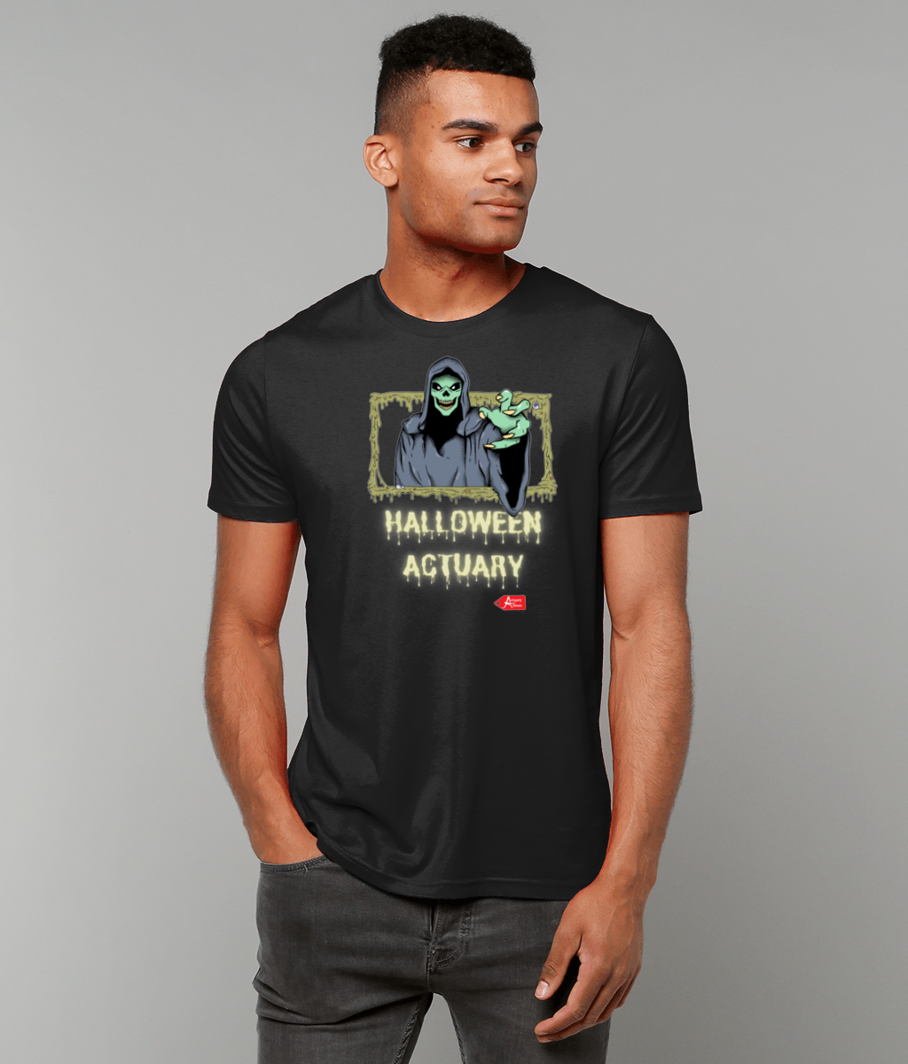Halloween Actuary Grim Reaper T-Shirt