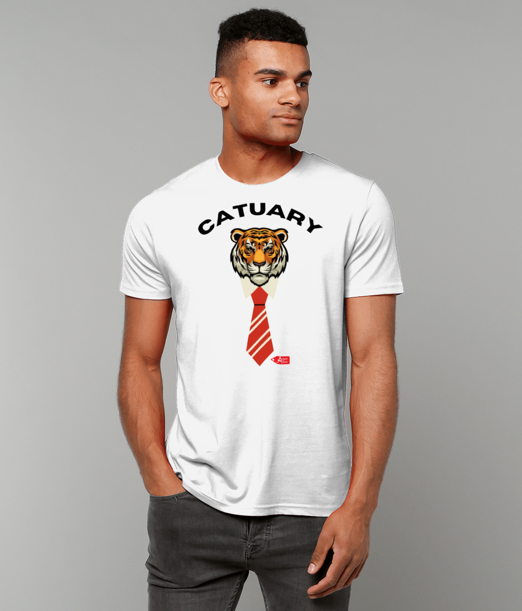 Catuary Tiger in Tie T-Shirt