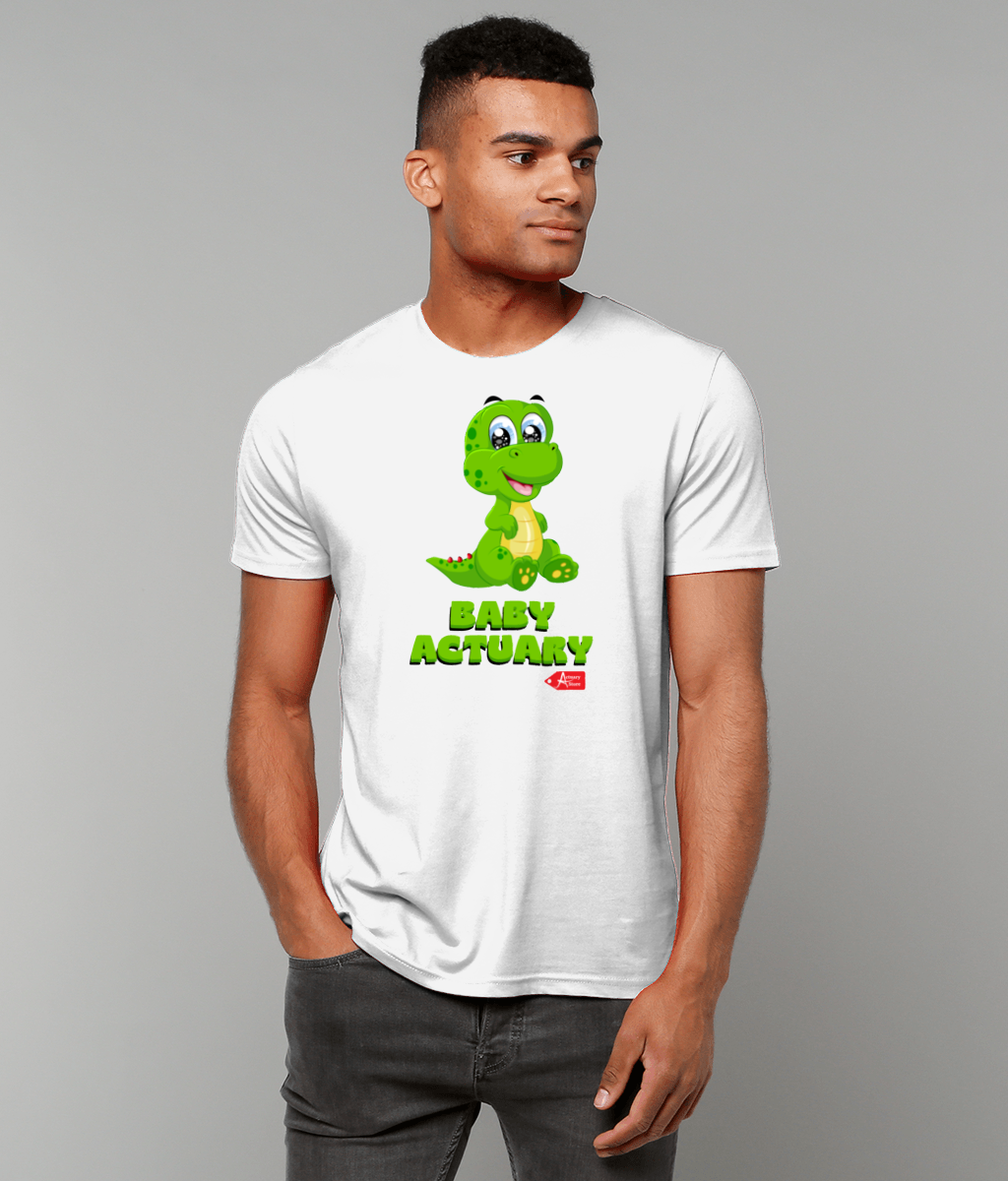 Green Baby Actuary Dinosaur T-Shirt