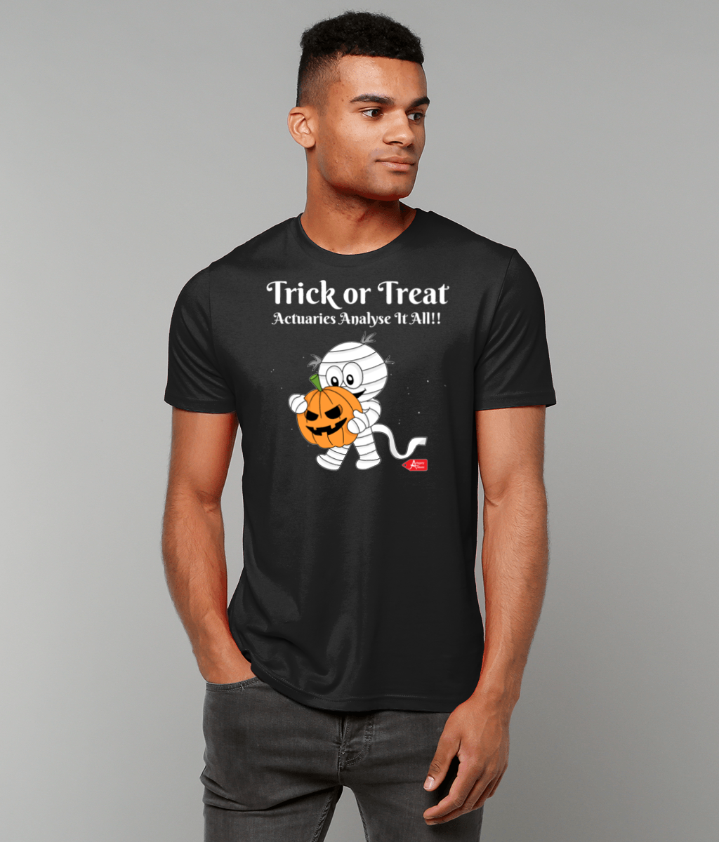 Trick or Treat Actuaries Analyse It All Halloween T-Shirt