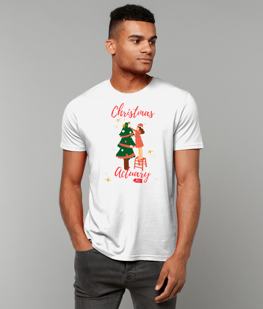 Christmas Actuary Decorating Tree T-Shirt