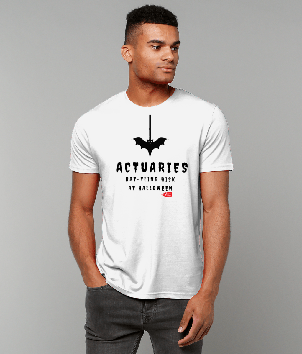 Actuaries Bat-tling Risk At Halloween T-Shirt
