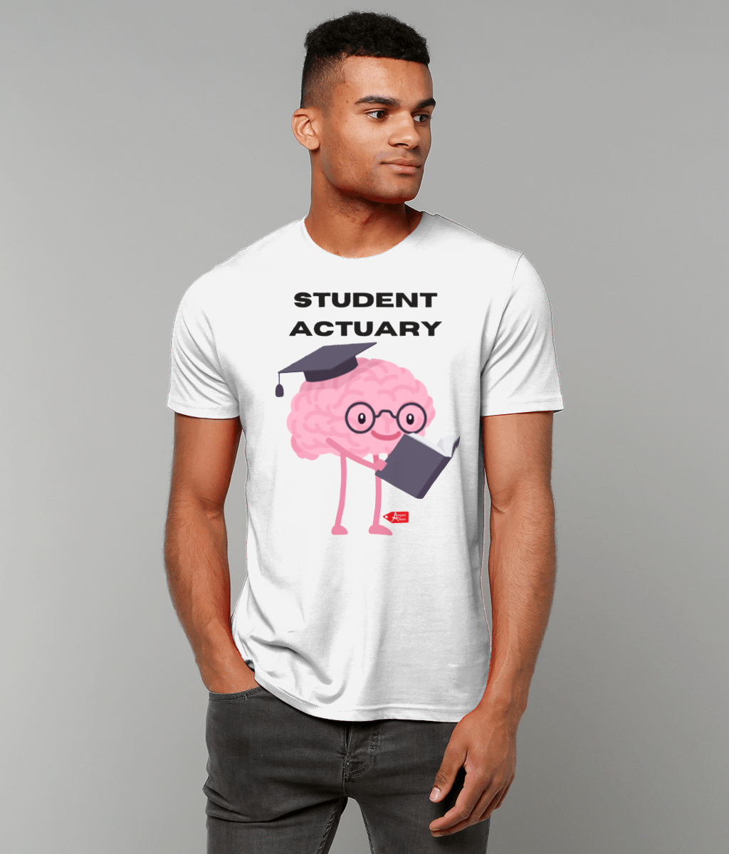 Student Actuary Brain T-Shirt