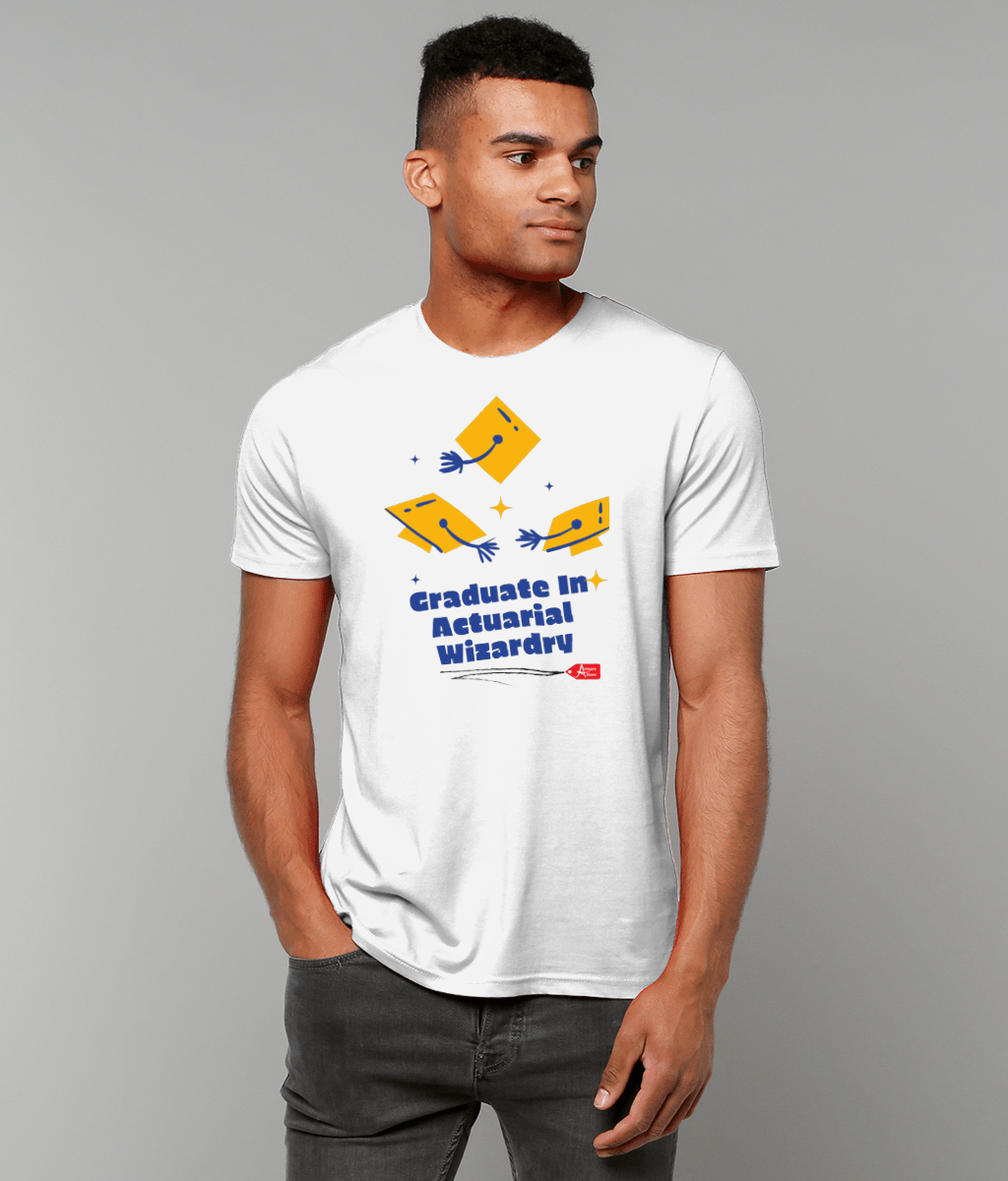 Graduate In Actuarial Wizardry White T-Shirt