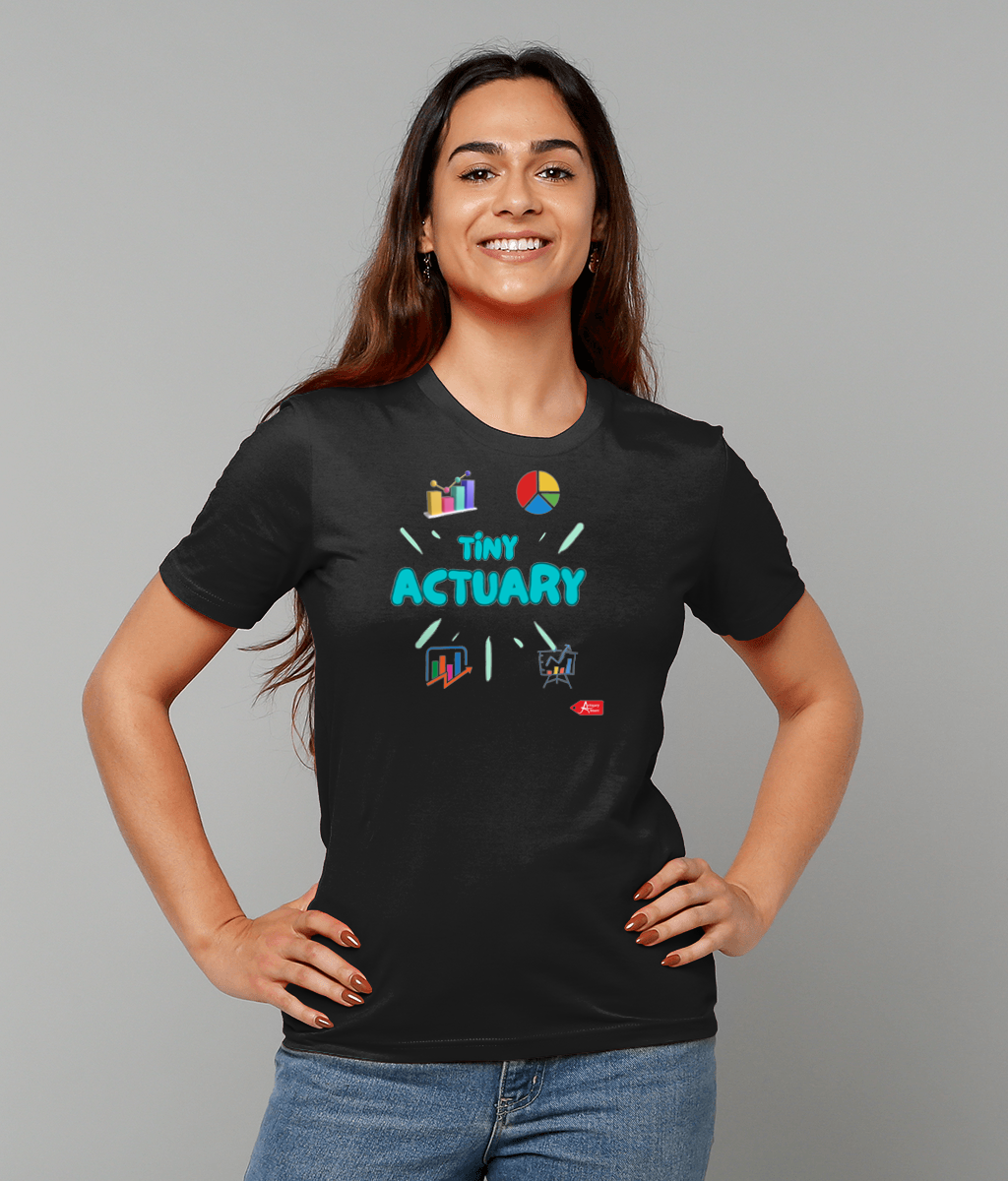 Tiny Actuary Any Colour T-shirt