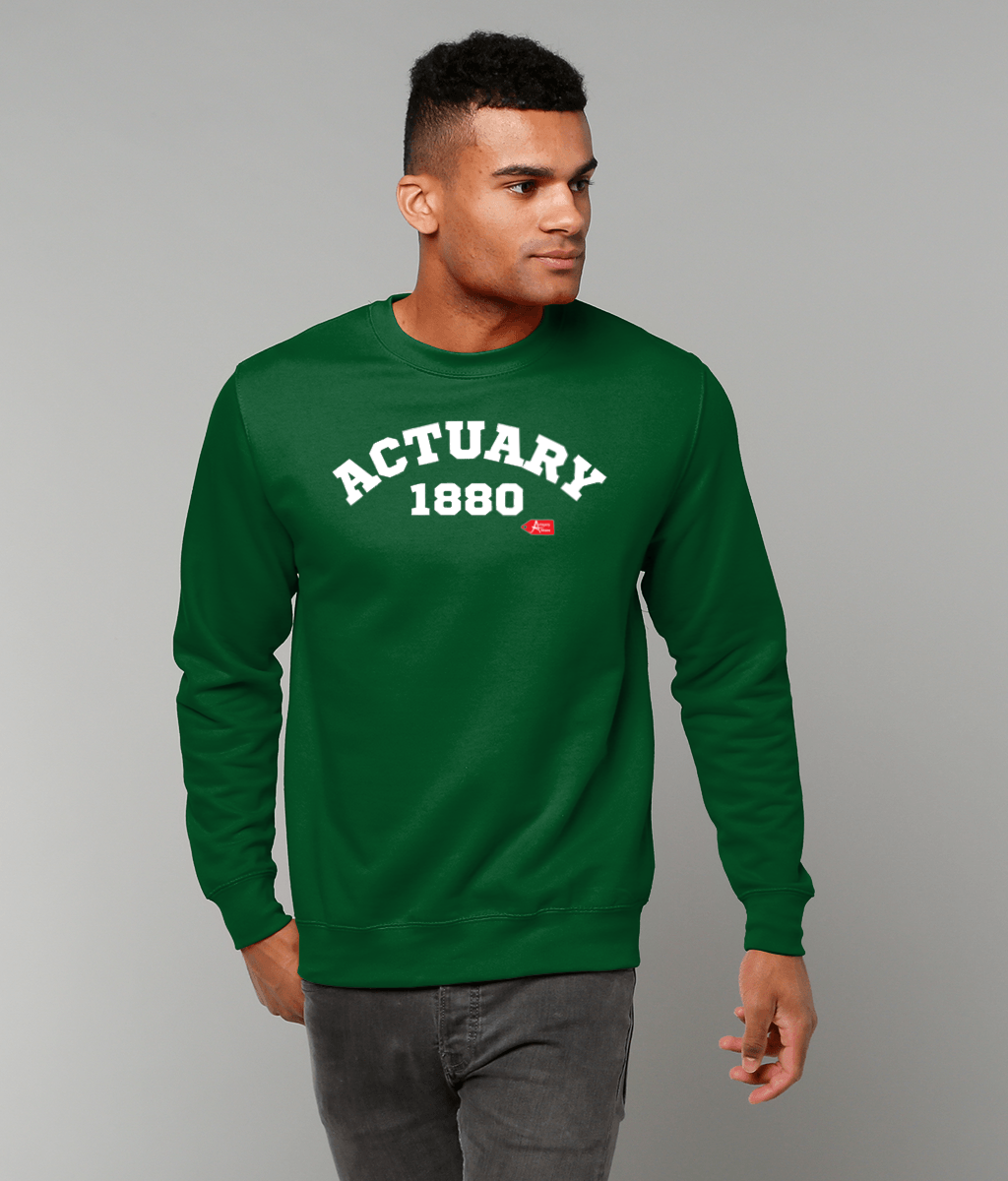 Actuary Varsity Sweatshirt (Black, Red and Green Variants)