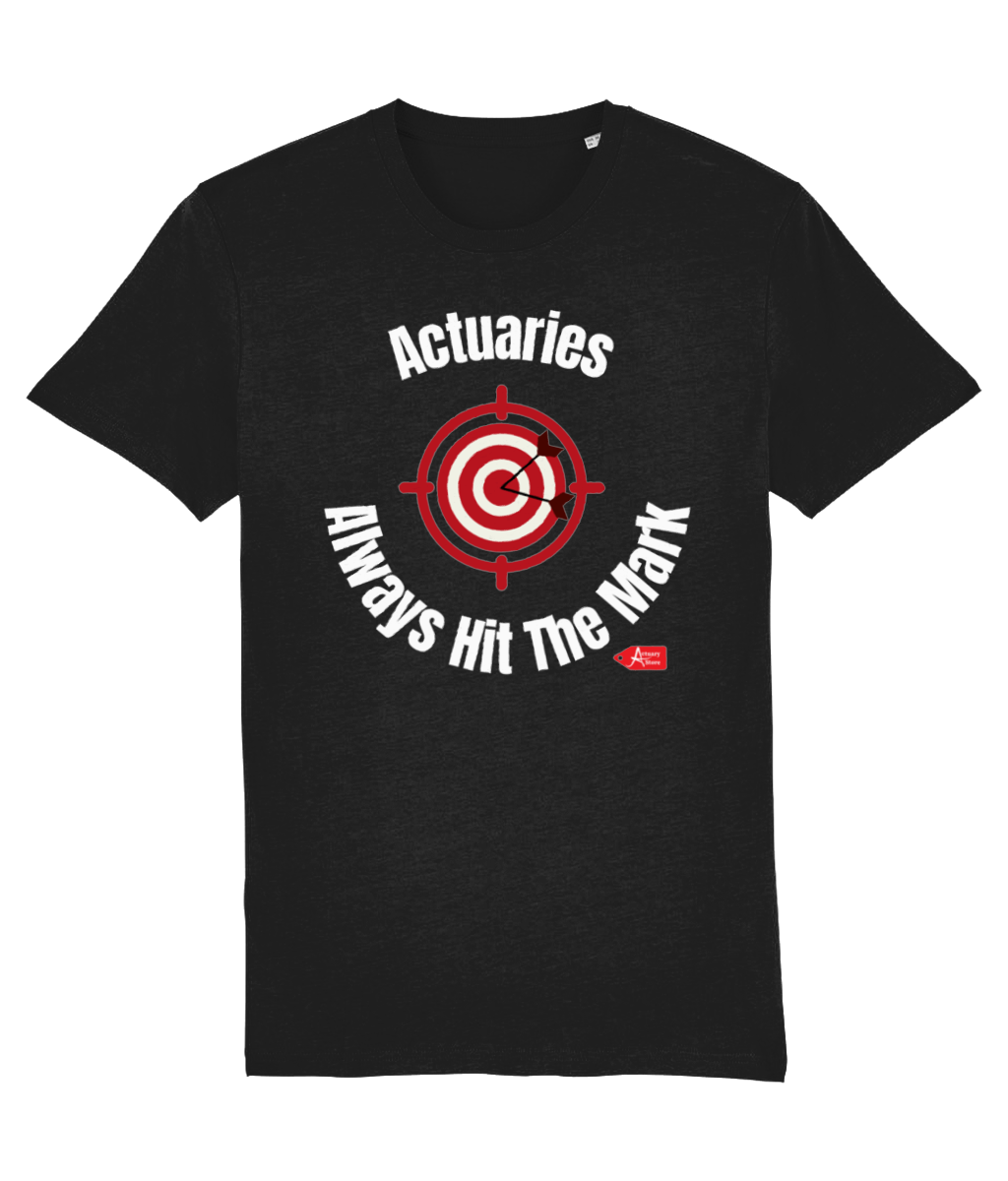 Actuaries Always Hit The Mark T-shirt