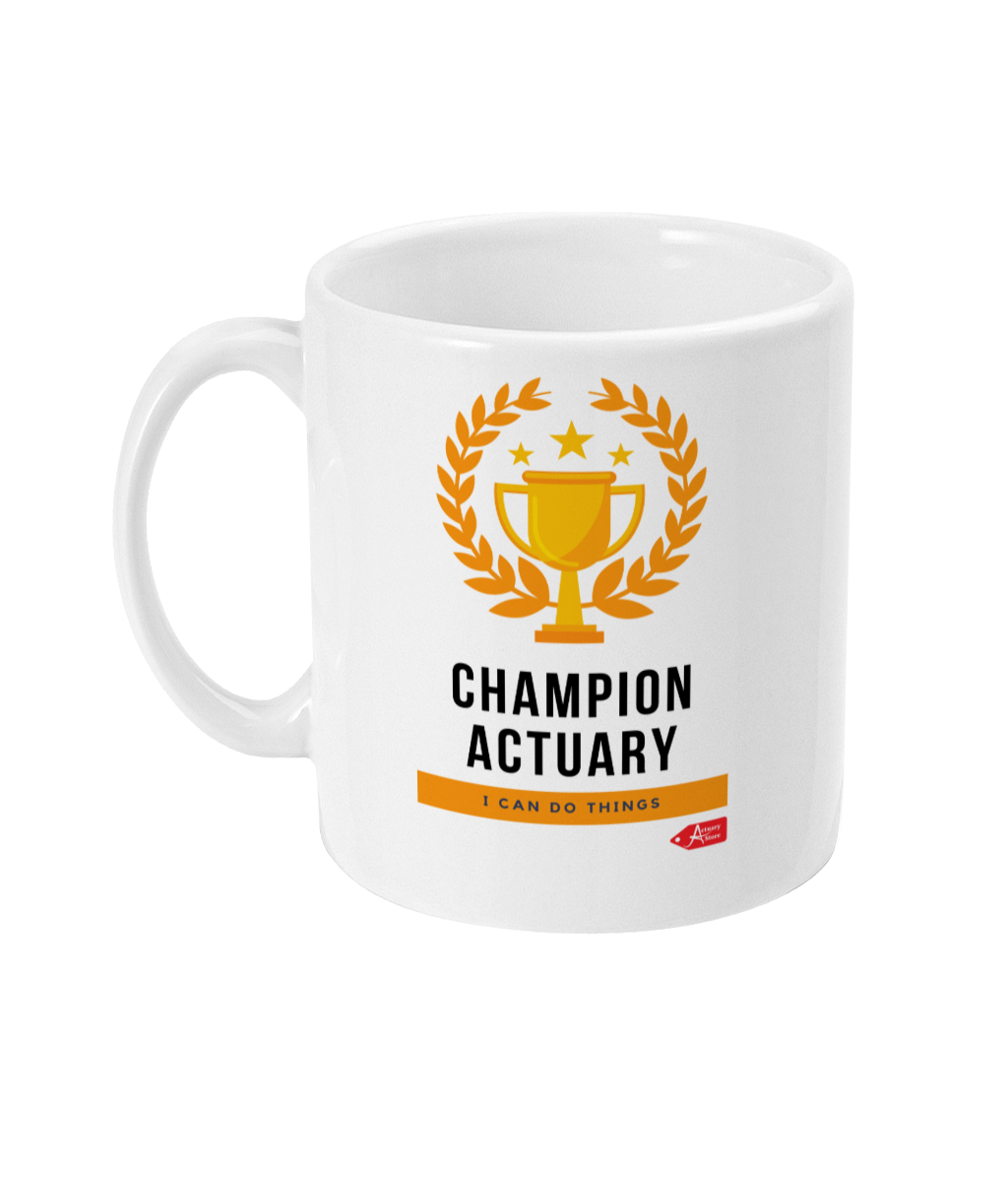 Champion Actuary Trophy 11oz Mug