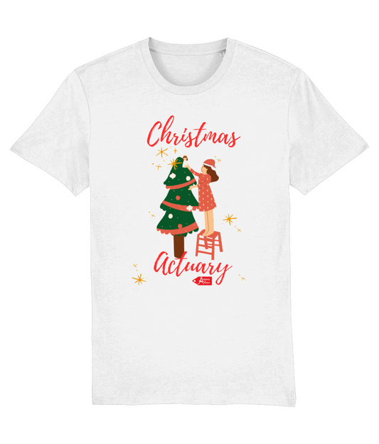 Christmas Actuary Decorating Tree T-Shirt