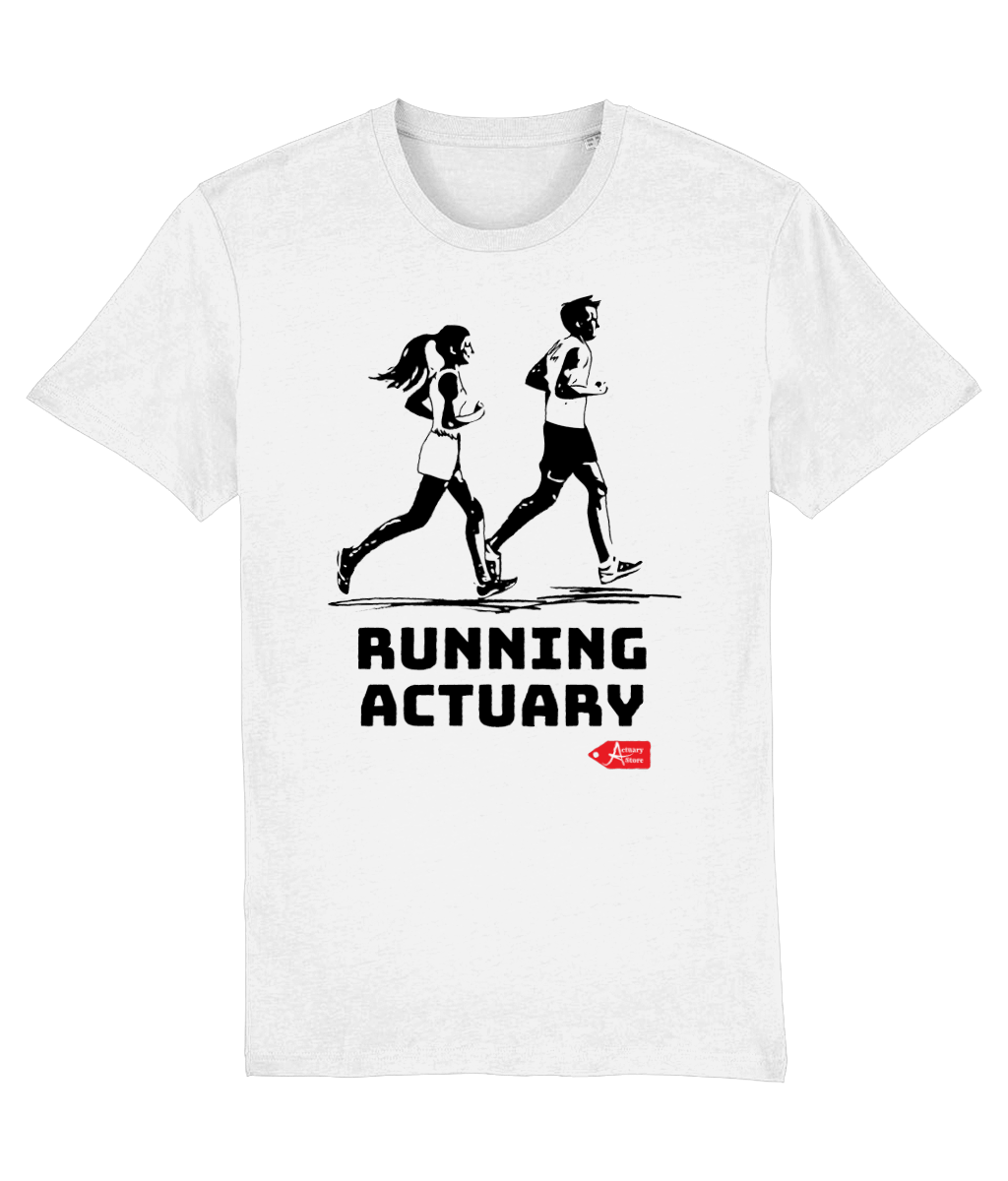 Running Actuary White T-Shirt